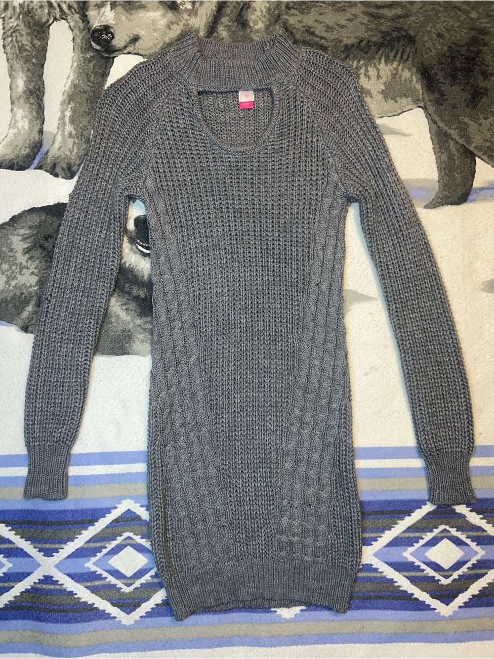 Women’s Grey Sweater Dress Size XS